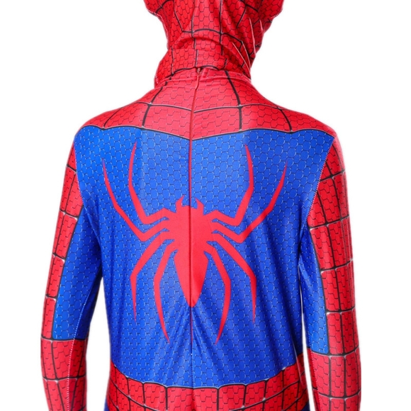 Size 5-6 Kids Classic Spiderman Boys Halloween Costume 5 - 6 years old Onesie - Picture 3 of 7